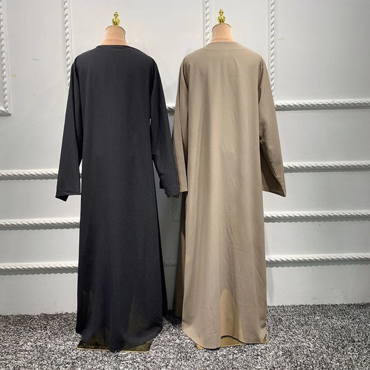 Open Abaya Dubai Long Dress.
